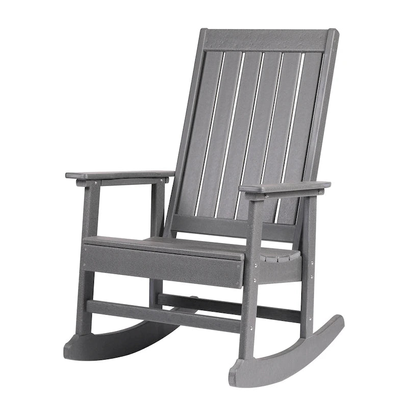 Sedia a Dondolo Adirondack "Island Retreat" in Tek-Wood Ez-Care