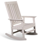 Sedia a Dondolo Adirondack "Island Retreat" in Tek-Wood Ez-Care