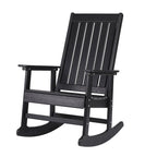 Sedia a Dondolo Adirondack "Island Retreat" in Tek-Wood Ez-Care