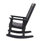 Sedia a Dondolo Adirondack "Island Retreat" in Tek-Wood Ez-Care