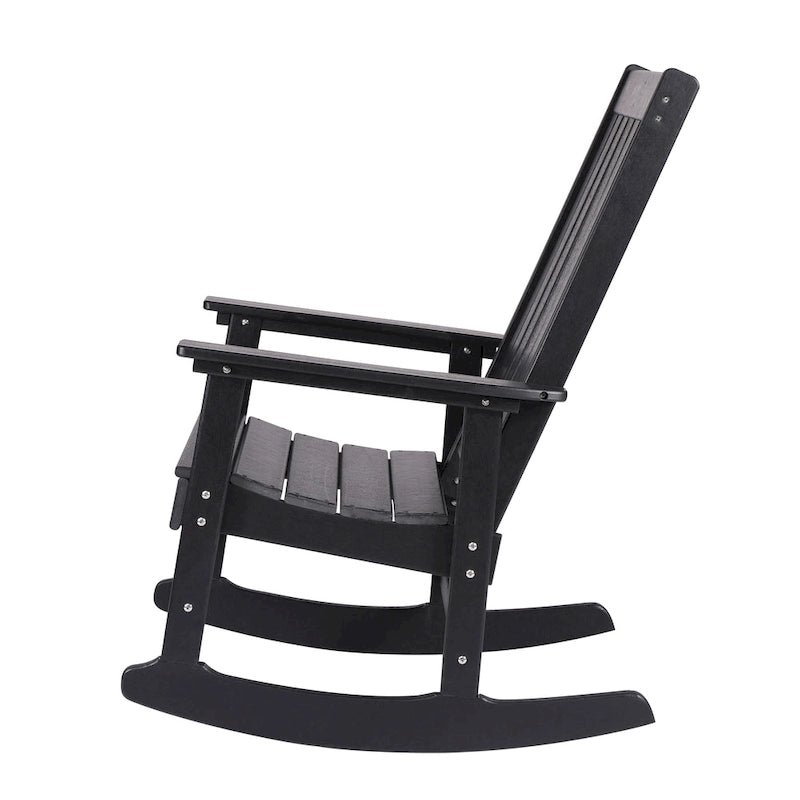 Sedia a Dondolo Adirondack "Island Retreat" in Tek-Wood Ez-Care