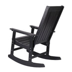 Sedia a Dondolo Adirondack "Island Retreat" in Tek-Wood Ez-Care