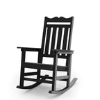BONOSUKI Sedia a dondolo Adirondack per patio, sedia da falò resistente alle intemperie