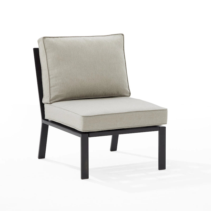 Crosley Clark Sedia Centrale per Sezionale da Esterno in Metallo