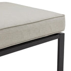Crosley Clark Sedia Centrale per Sezionale da Esterno in Metallo