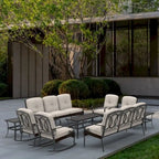 Moda Steel Patio Collezione di Divani Durevoli per la Vostra Combinazione Libera