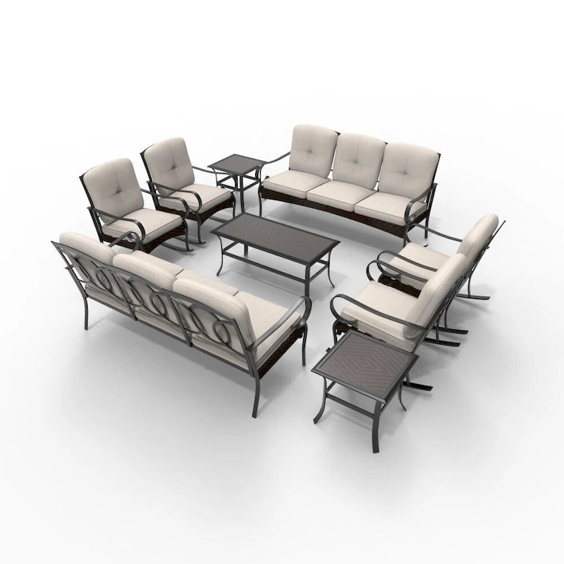 Moda Steel Patio Collezione di Divani Durevoli per la Vostra Combinazione Libera