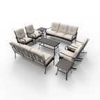 Moda Steel Patio Collezione di Divani Durevoli per la Vostra Combinazione Libera