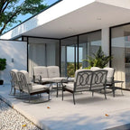 Moda Steel Patio Collezione di Divani Durevoli per la Vostra Combinazione Libera