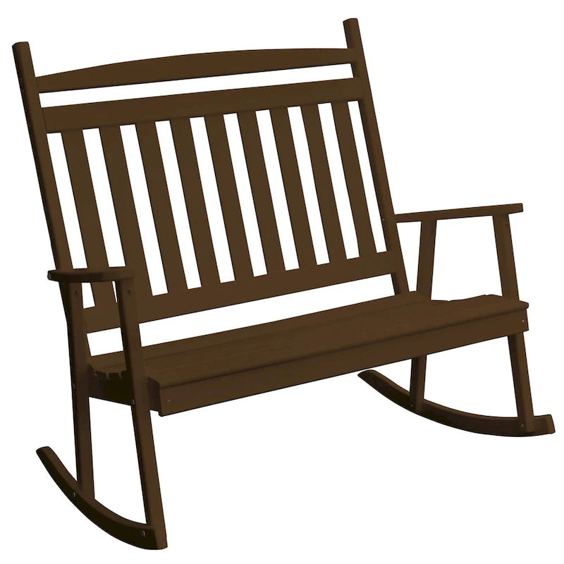 Dondolo da portico classico matrimoniale in pino