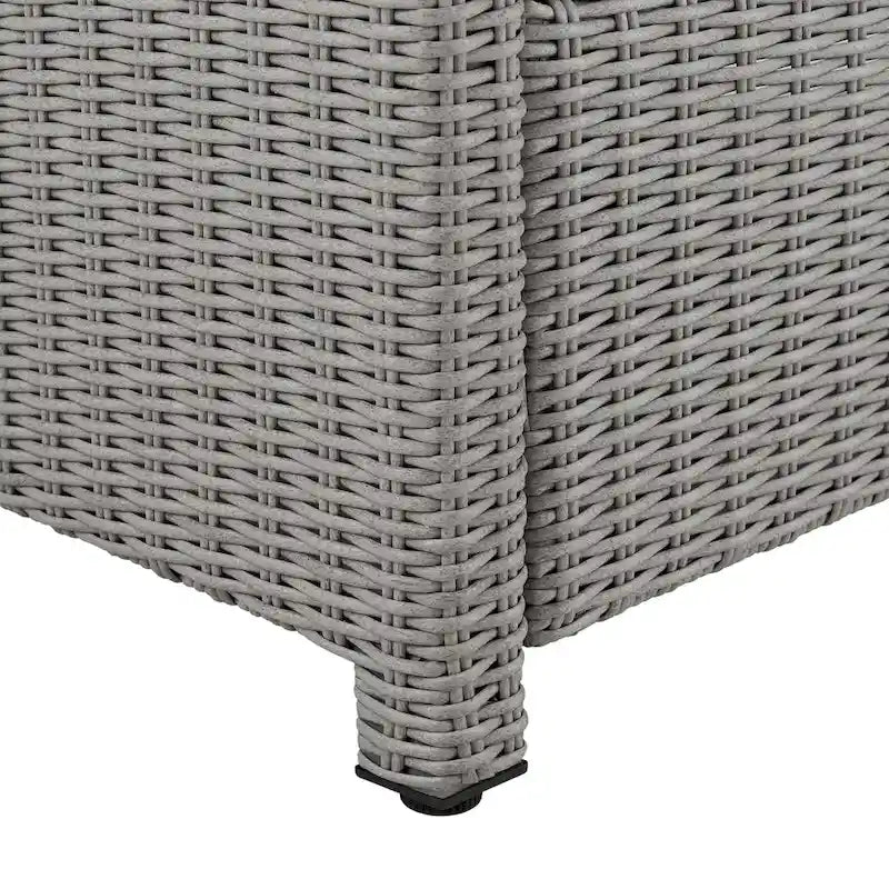 Divano da esterno in vimini Bradenton - 80,5 L x 31,75 P x 32,5 A