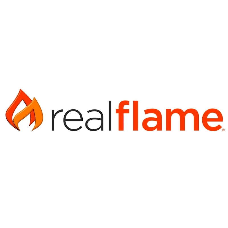 Divano da esterno Baltic in bianco con cuscino grigio di Real Flame