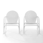 Set 2 pz di sedie a dondolo Crosley Griffith - 32,25A x 22,5L x 33,13P