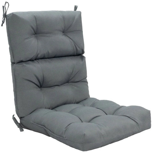 Cuscino per sedia da giardino trapuntato 22 x 44 - 44 (L) x 22 (P) x 5 (A)
