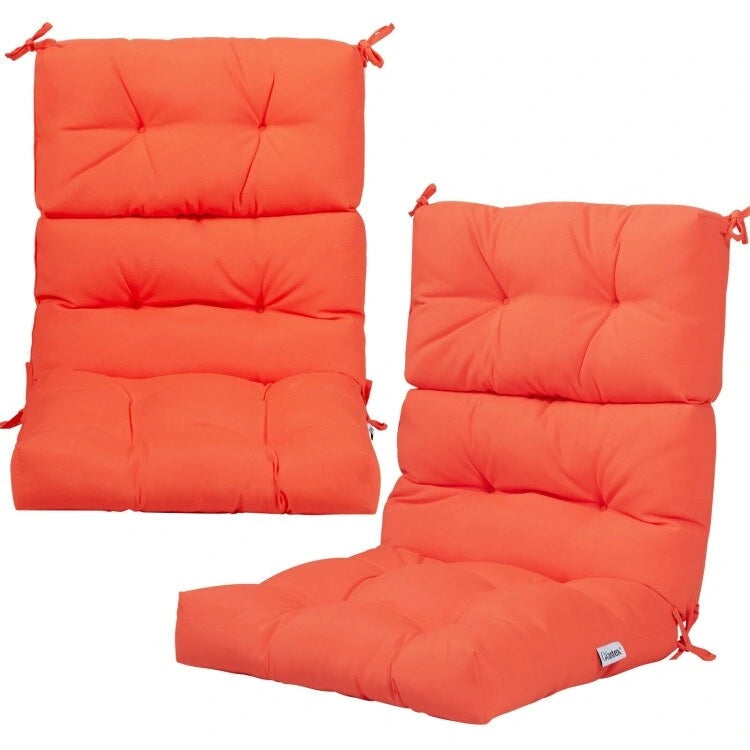 Cuscino per sedia da giardino trapuntato 22 x 44 - 44 (L) x 22 (P) x 5 (A)