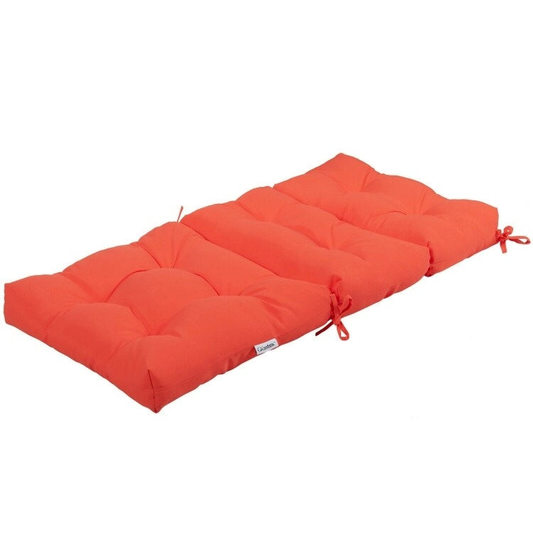 Cuscino per sedia da giardino trapuntato 22 x 44 - 44 (L) x 22 (P) x 5 (A)