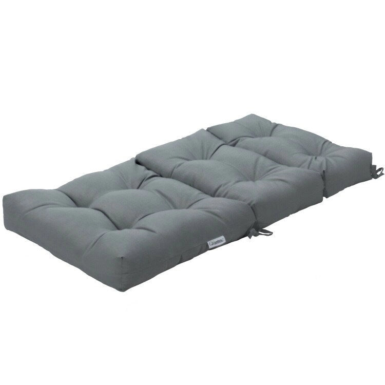 Cuscino per sedia da giardino trapuntato 22 x 44 - 44 (L) x 22 (P) x 5 (A)