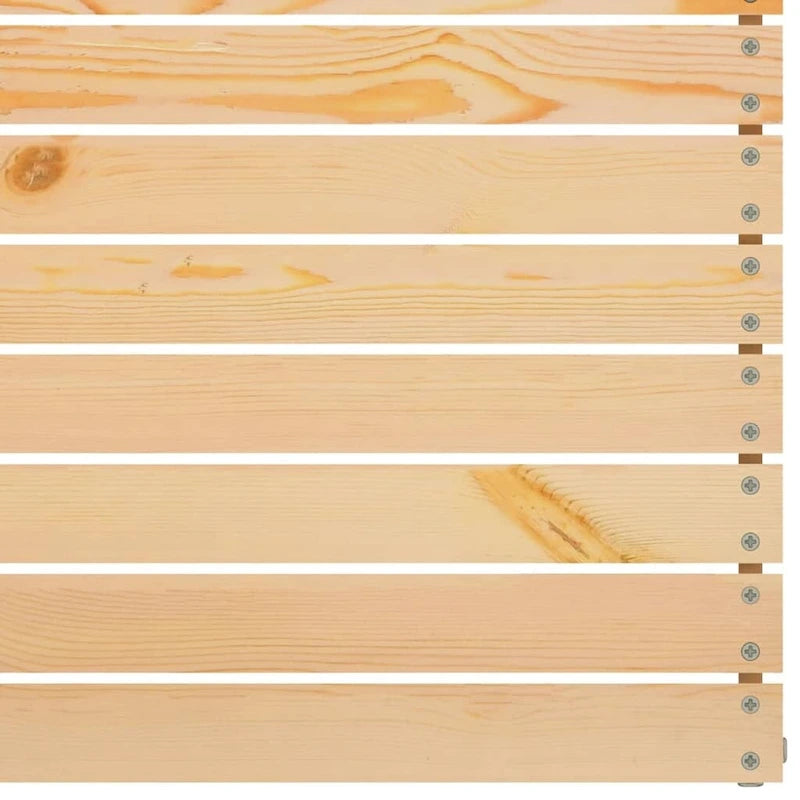 vidaXL Salotto da Giardino 3 pz Set Divano Sezionale da Esterno in Legno Massello di Pino