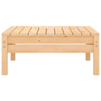 vidaXL Salotto da Giardino 3 pz Set Divano Sezionale da Esterno in Legno Massello di Pino