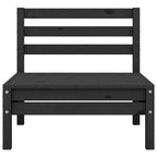 vidaXL Salotto da Giardino 3 pz Set Divano Sezionale da Esterno in Legno Massello di Pino