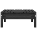 vidaXL Salotto da Giardino 3 pz Set Divano Sezionale da Esterno in Legno Massello di Pino