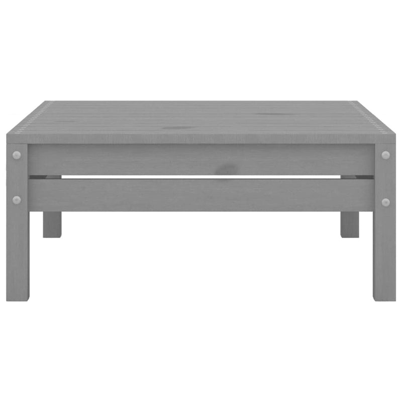 vidaXL Salotto da Giardino 3 pz Set Divano Sezionale da Esterno in Legno Massello di Pino