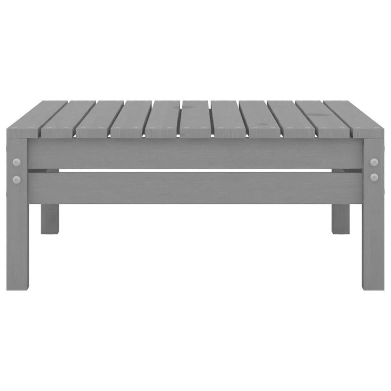 vidaXL Salotto da Giardino 3 pz Set Divano Sezionale da Esterno in Legno Massello di Pino
