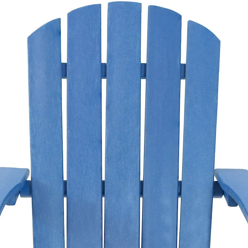Sedia Adirondack da Esterni Sunnydaze per Tutte le Stagioni con Portabibite