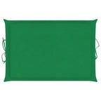 vidaXL Lettino da giardino con cuscino in legno massello di acacia - 72,4 x 21,7 x 25,2