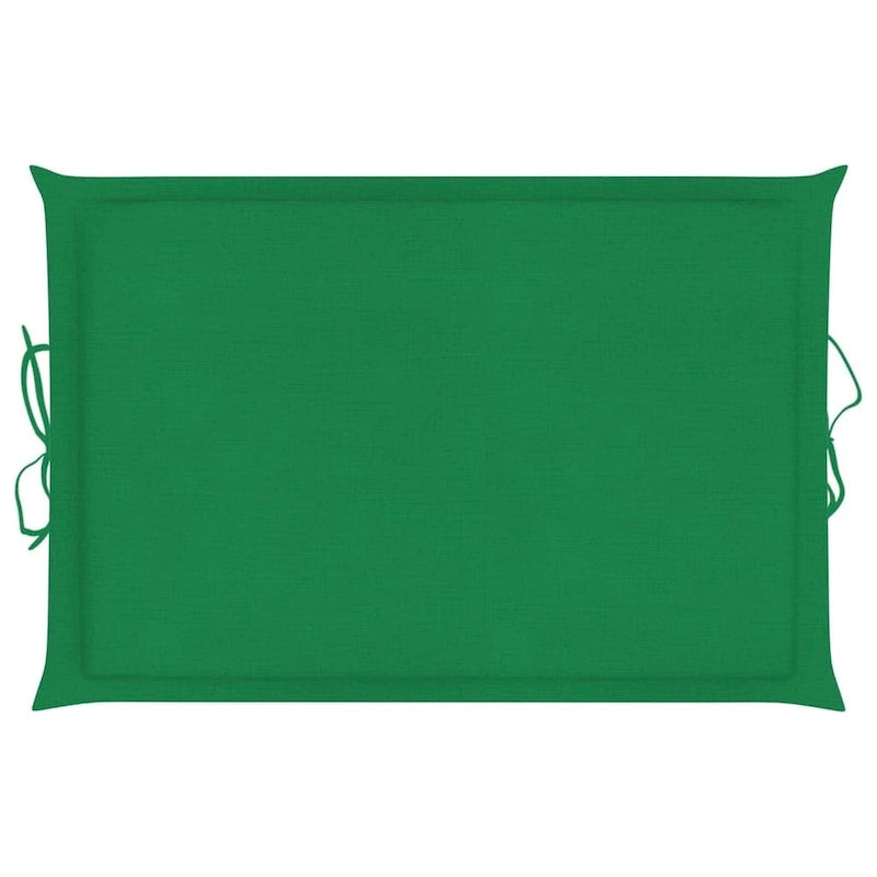 vidaXL Lettino da giardino con cuscino in legno massello di acacia - 72,4 x 21,7 x 25,2