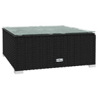 vidaXL Divano Sezionale da Giardino Divanetto Divano Angolare Poltrona da Esterno in Polyrattan