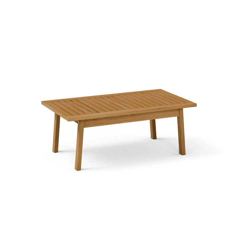 Set da conversazione da esterno in legno di acacia a 4 pezzi