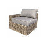 Set da Salotto Ventura in Rattan 11 Pezzi con Sedie Multiple