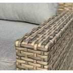 Set da Salotto Ventura in Rattan 11 Pezzi con Sedie Multiple