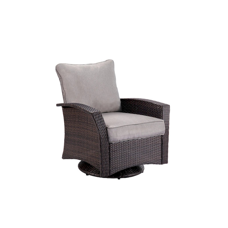 Sedia girevole in tessuto a 2 pezzi Williamsport