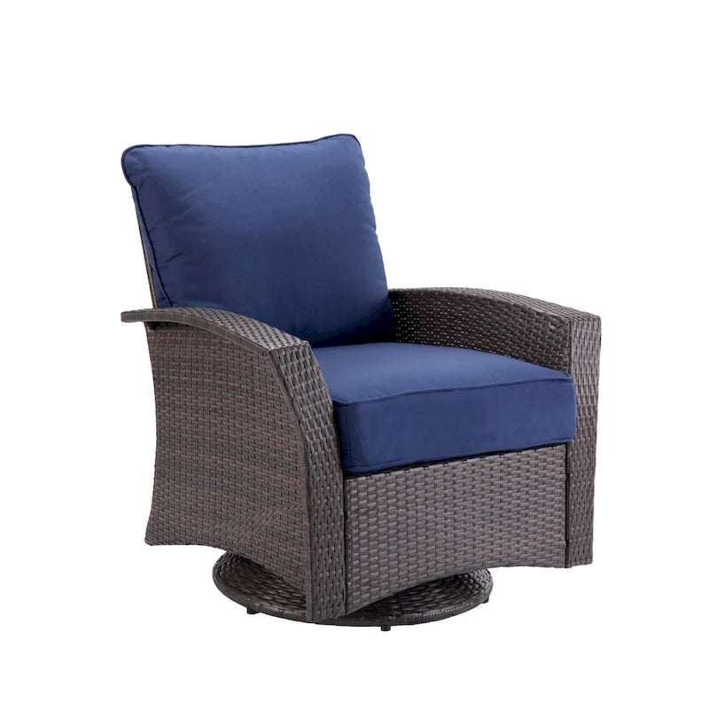 Sedia girevole in tessuto a 2 pezzi Williamsport
