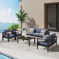 Set da esterni componibile Royalcraft a 5 pezzi in alluminio
