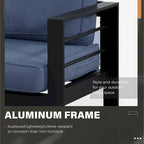 Set da esterni componibile Royalcraft a 5 pezzi in alluminio