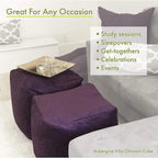 Pouf cubo da interno/esterno Ikat Dot Majestic Home Goods