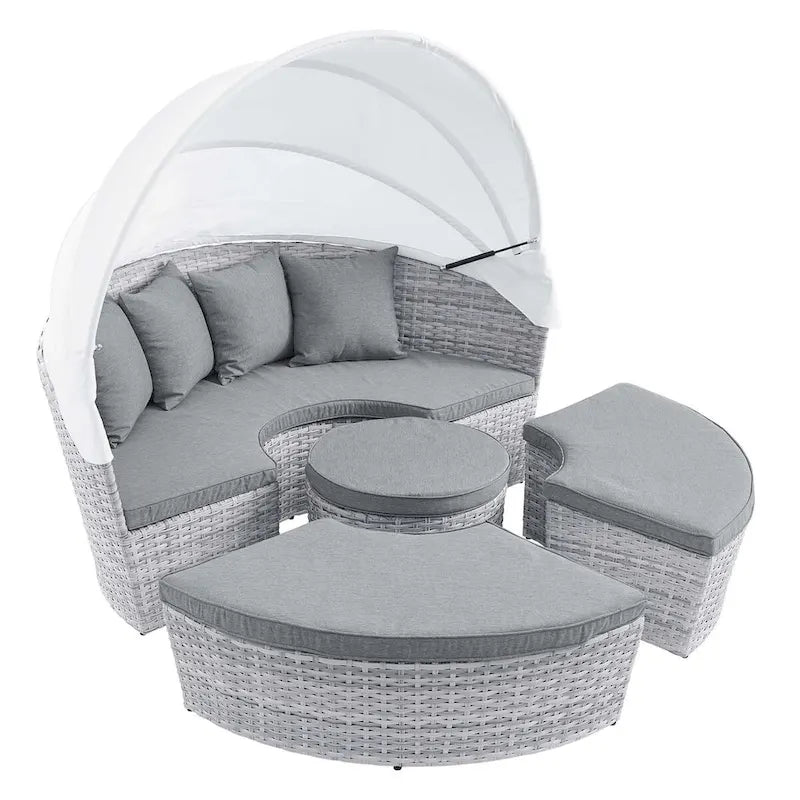 Daybed da esterno con tettuccio Scottsdale