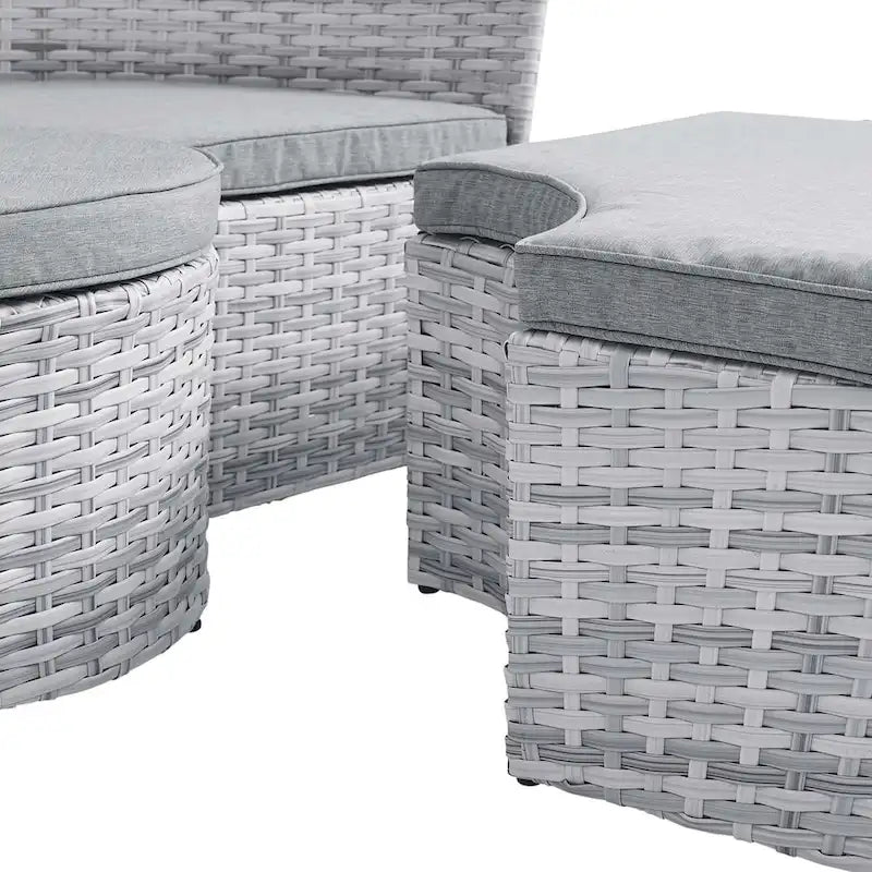 Daybed da esterno con tettuccio Scottsdale