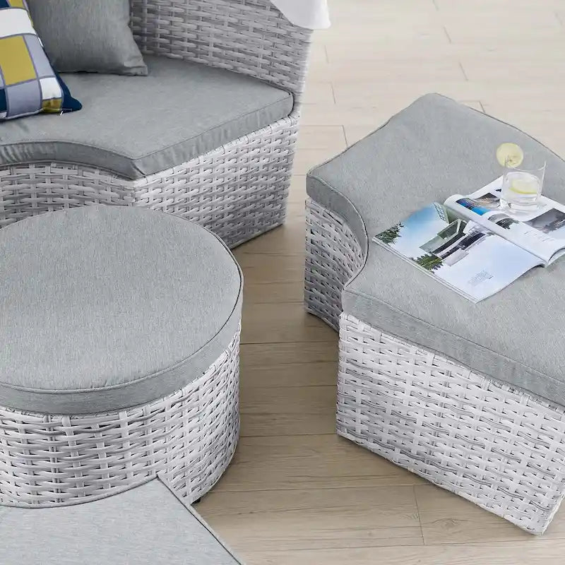 Daybed da esterno con tettuccio Scottsdale
