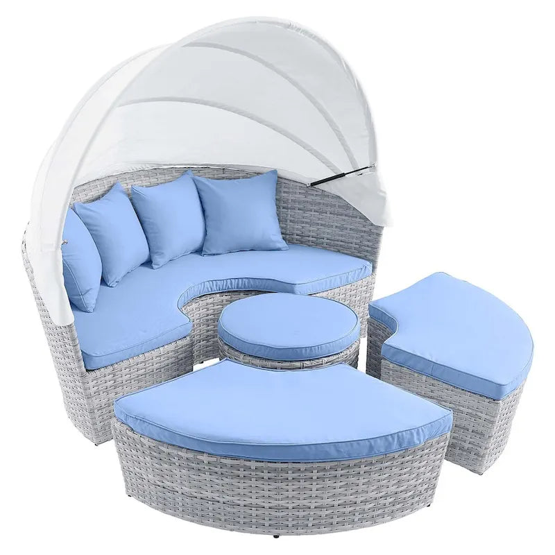 Daybed da esterno con tettuccio Scottsdale