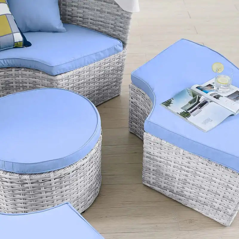 Daybed da esterno con tettuccio Scottsdale