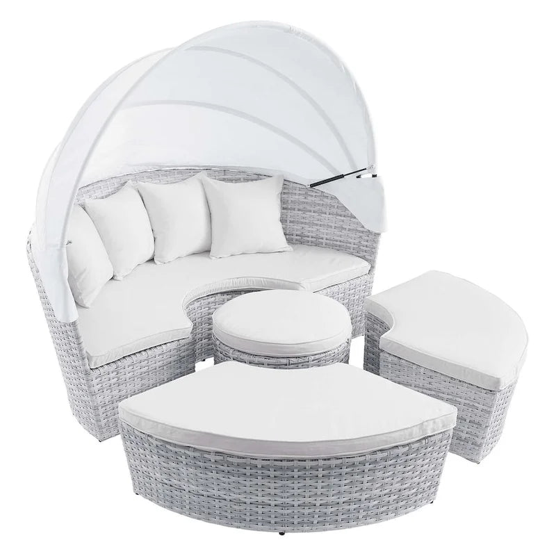 Daybed da esterno con tettuccio Scottsdale