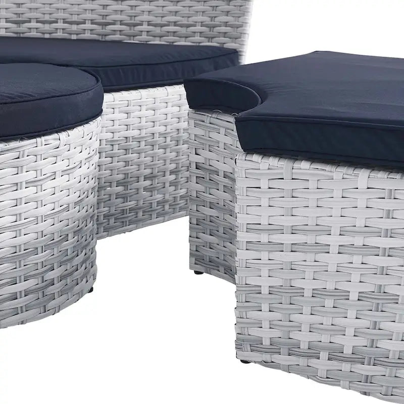 Daybed da esterno con tettuccio Scottsdale