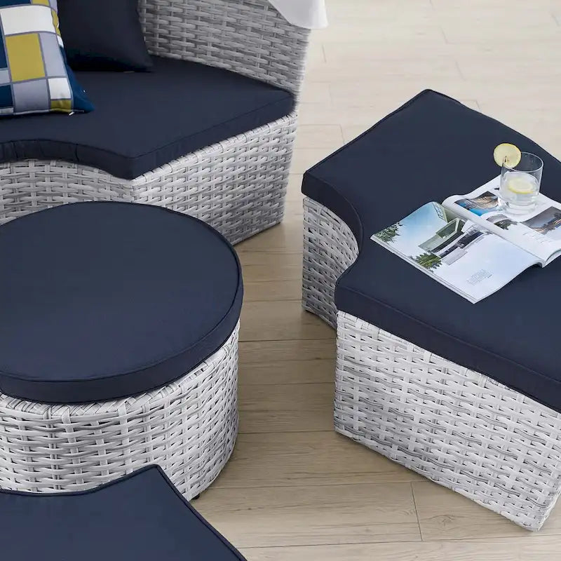 Daybed da esterno con tettuccio Scottsdale