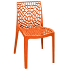Set lounge da esterno 3 pezzi con tavolo quadrato Lyra e sedie patio Karissa