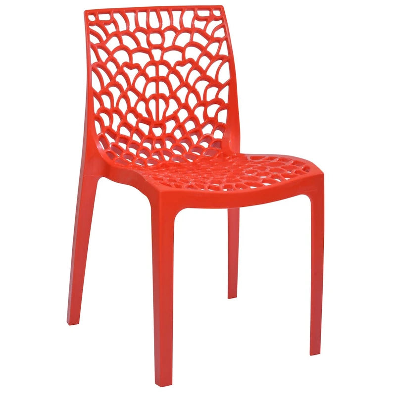 Set lounge da esterno 3 pezzi con tavolo quadrato Lyra e sedie patio Karissa