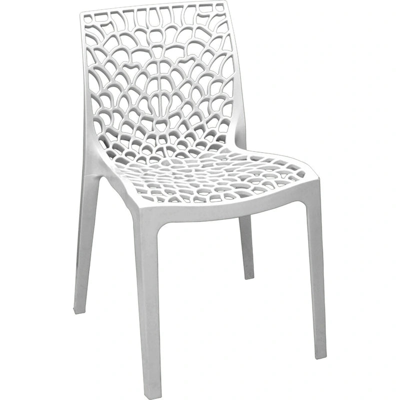 Set lounge da esterno 3 pezzi con tavolo quadrato Lyra e sedie patio Karissa